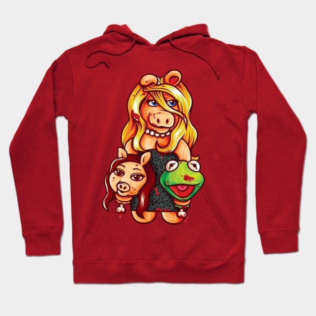 Miss Piggy Hoodie by BeataObscura